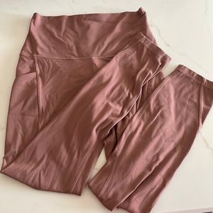 Lulu lemon Spiced chai Pocket Align Leggings